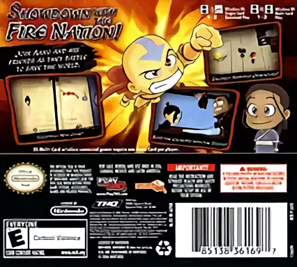 Image n° 2 - boxback : Avatar - The Legend of Aang - Into the Inferno